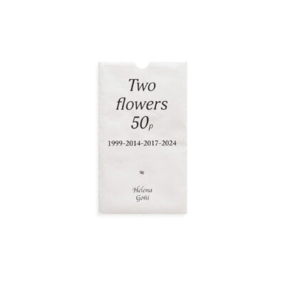 Two flowers 50p.