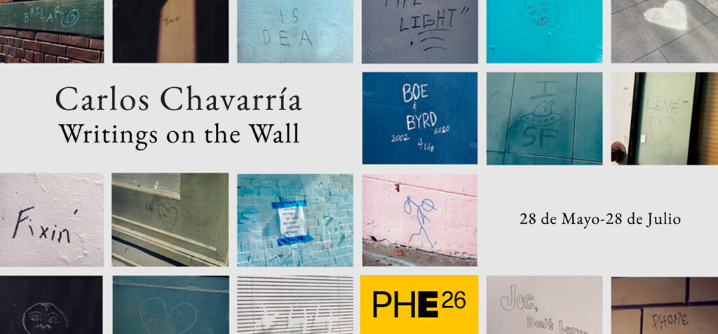 “Writings on the Wall”. Exposición de Carlos Chavarria. Festival OFF. PHotoEspaña 2026